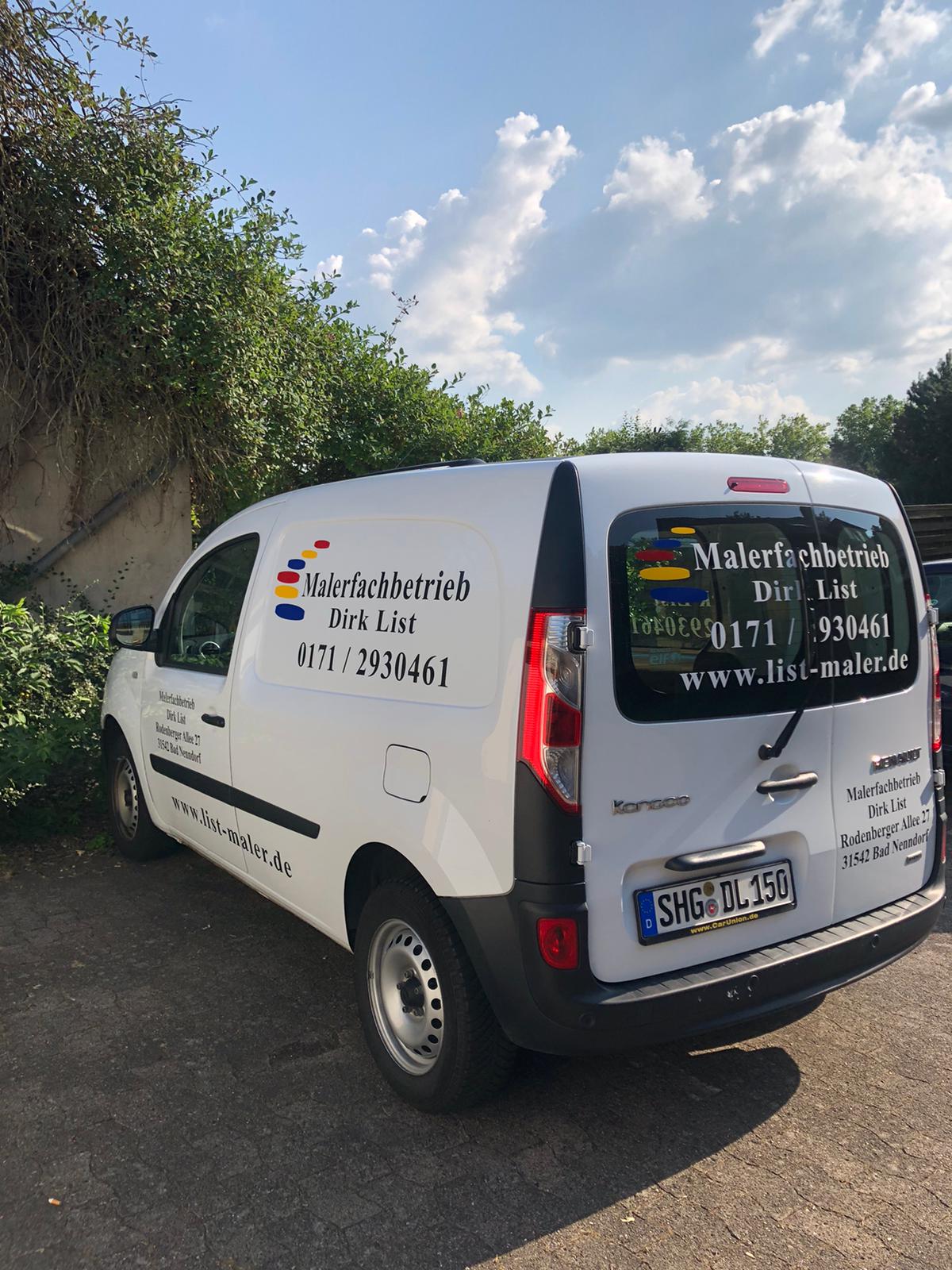 Unser Firmenfahrzeug im Einsatz